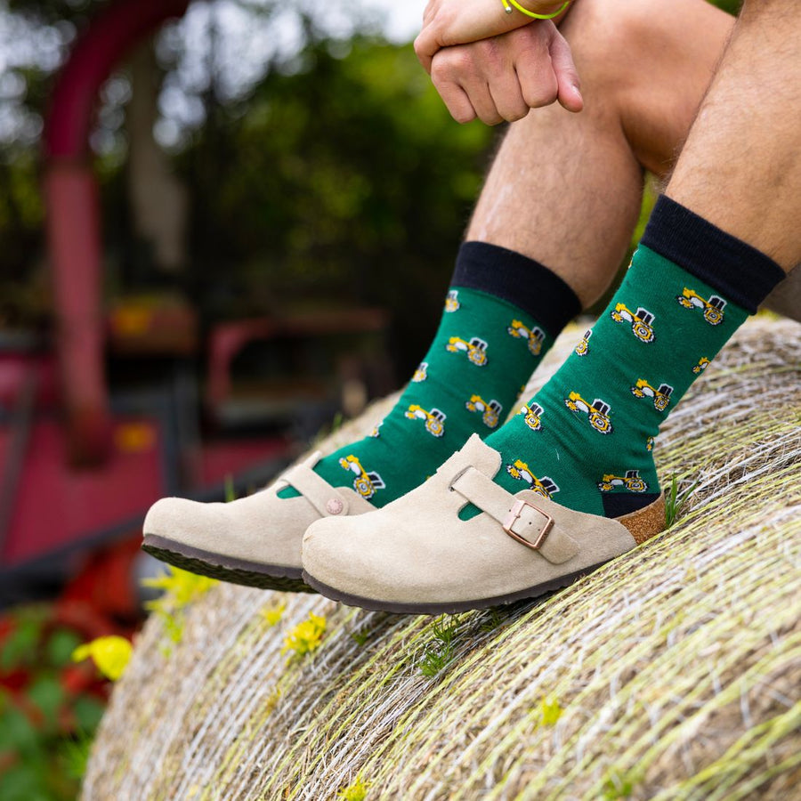 Tractor socks by Swole Panda