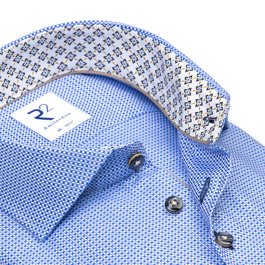 Dobby Cotton in blue by R2
