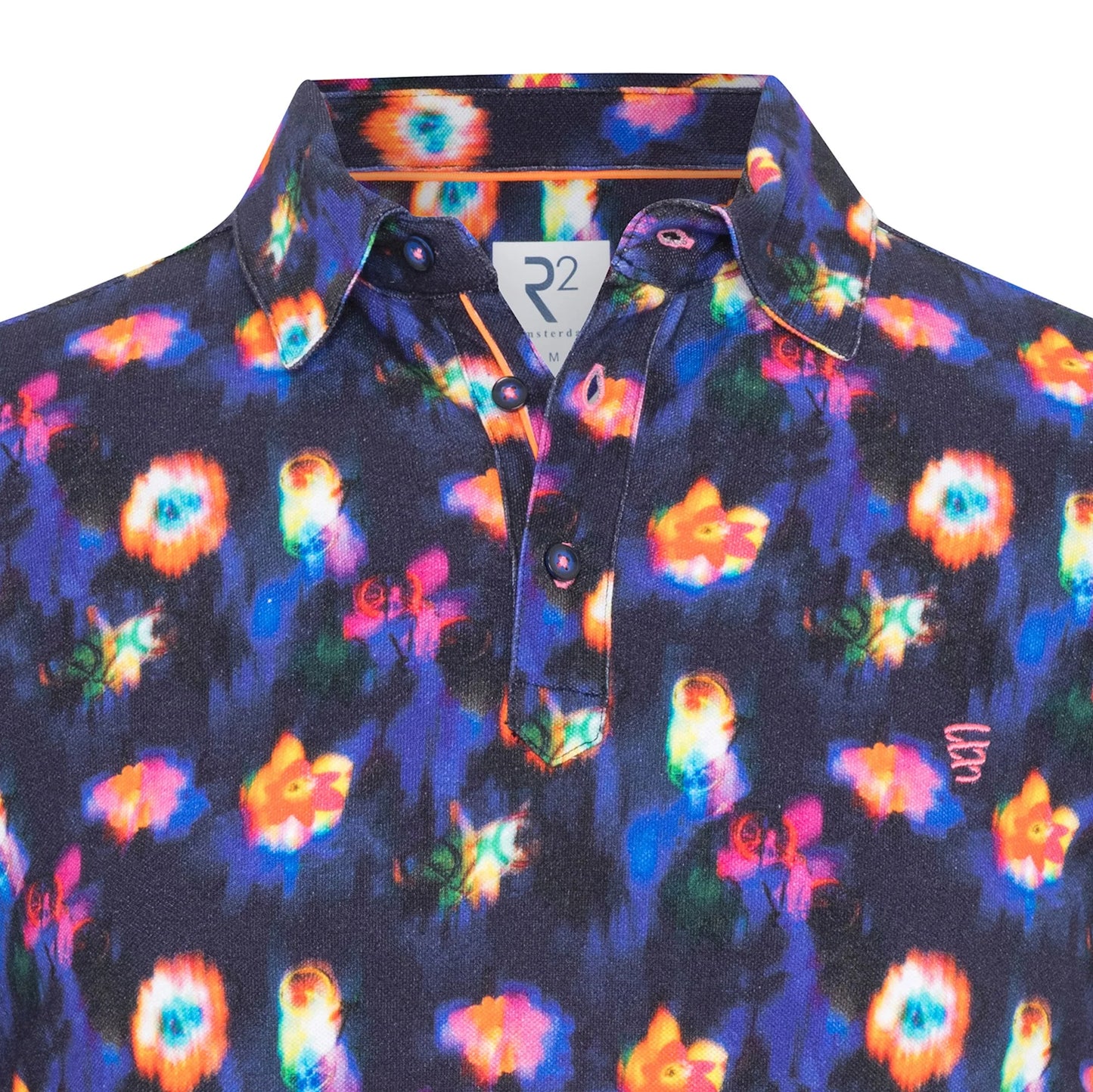 Floral polo by R2