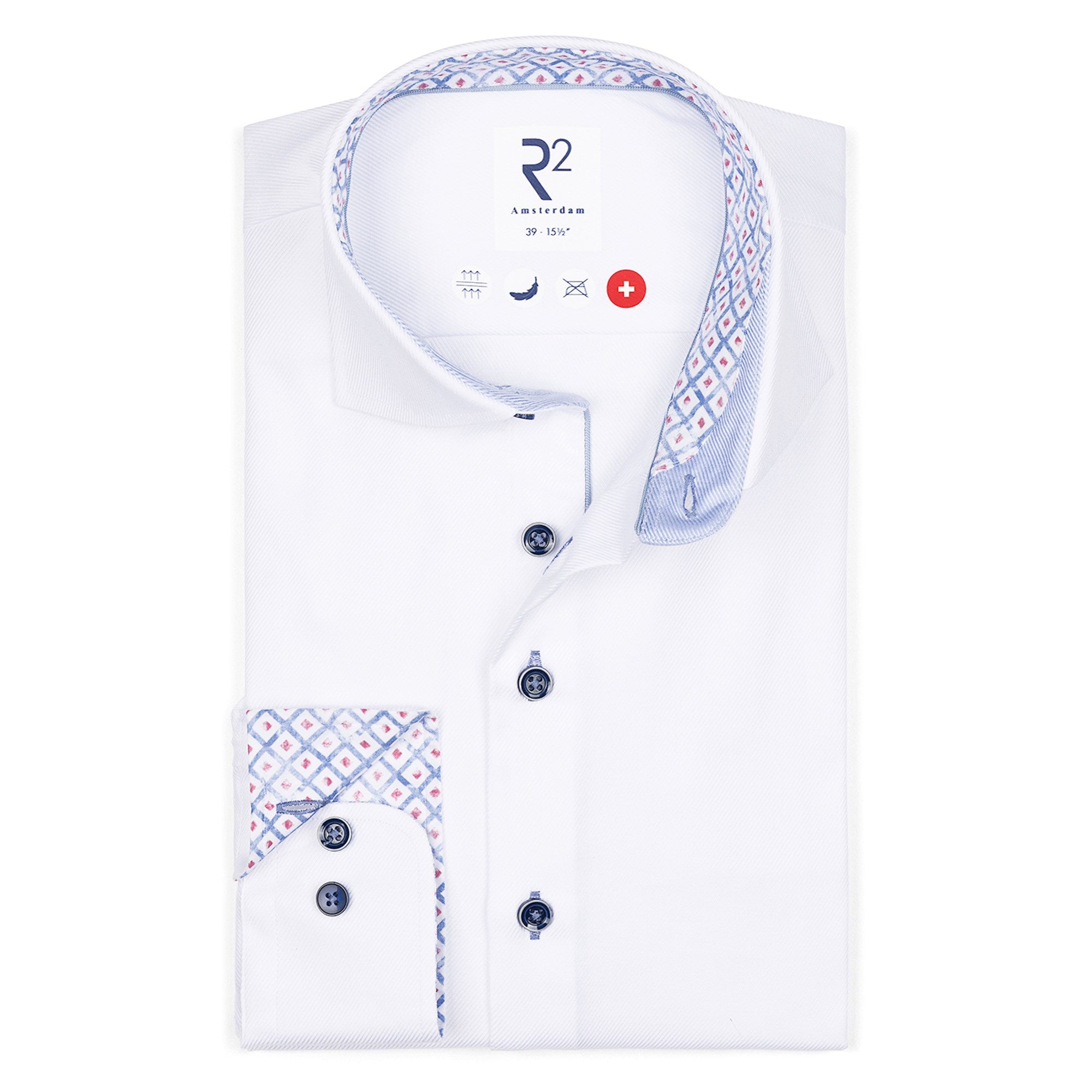 White non-iron twill by R2