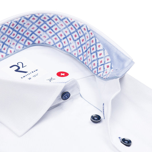 White non-iron twill by R2