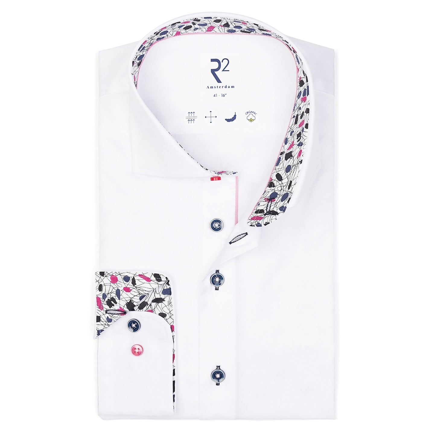 Liberty pink and blue detail on white by R2