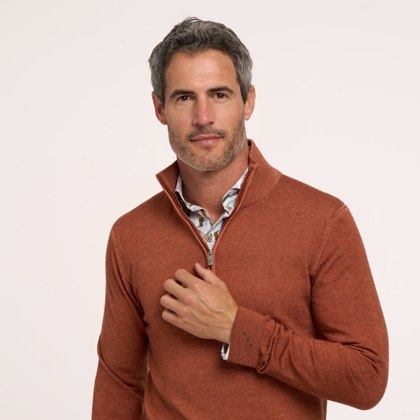 Fine knit Merino in brick by R2