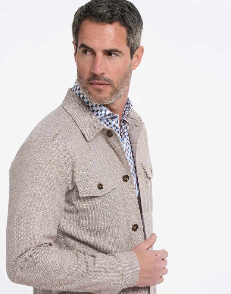 Overshirt in oat by R2