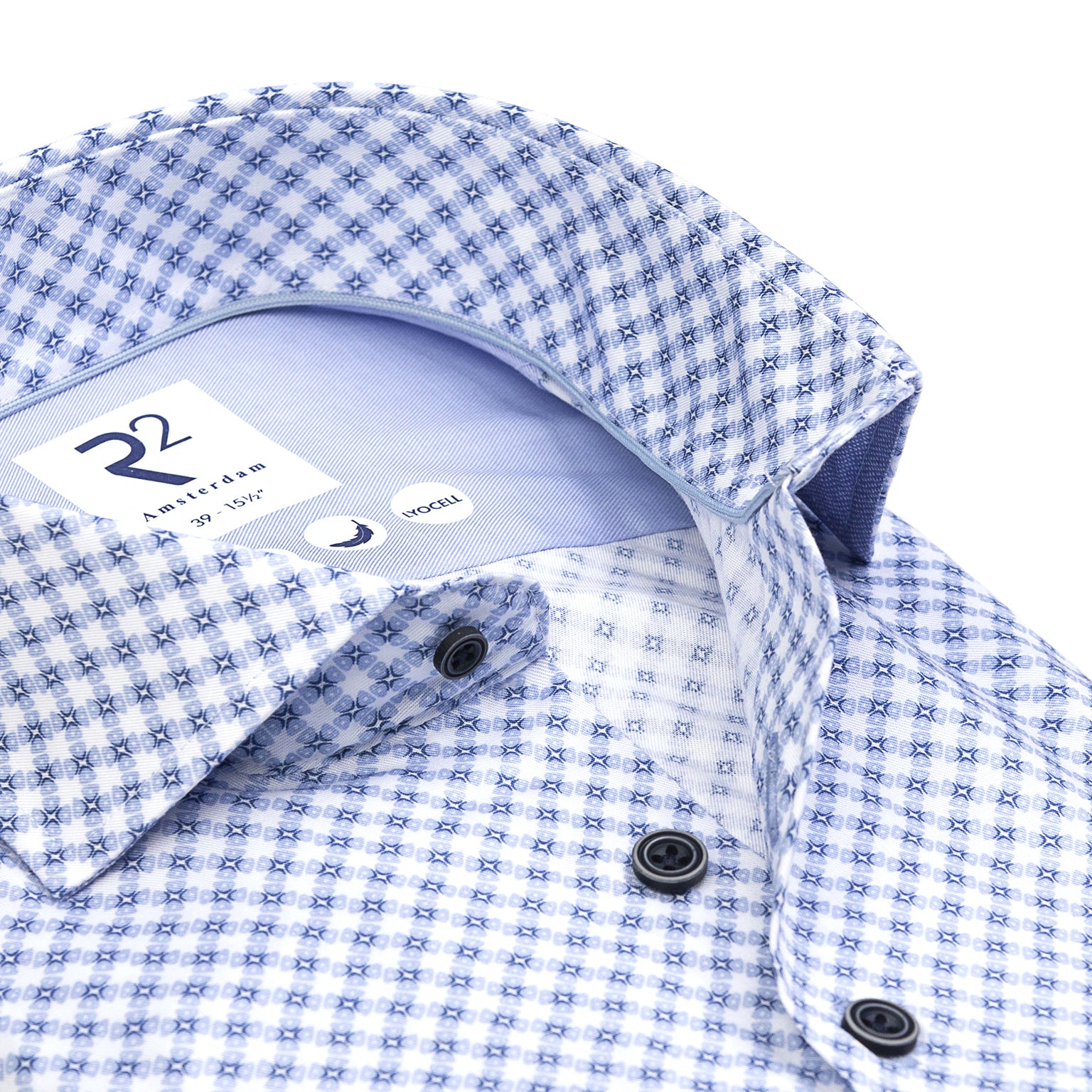 Blue Basket print by R2