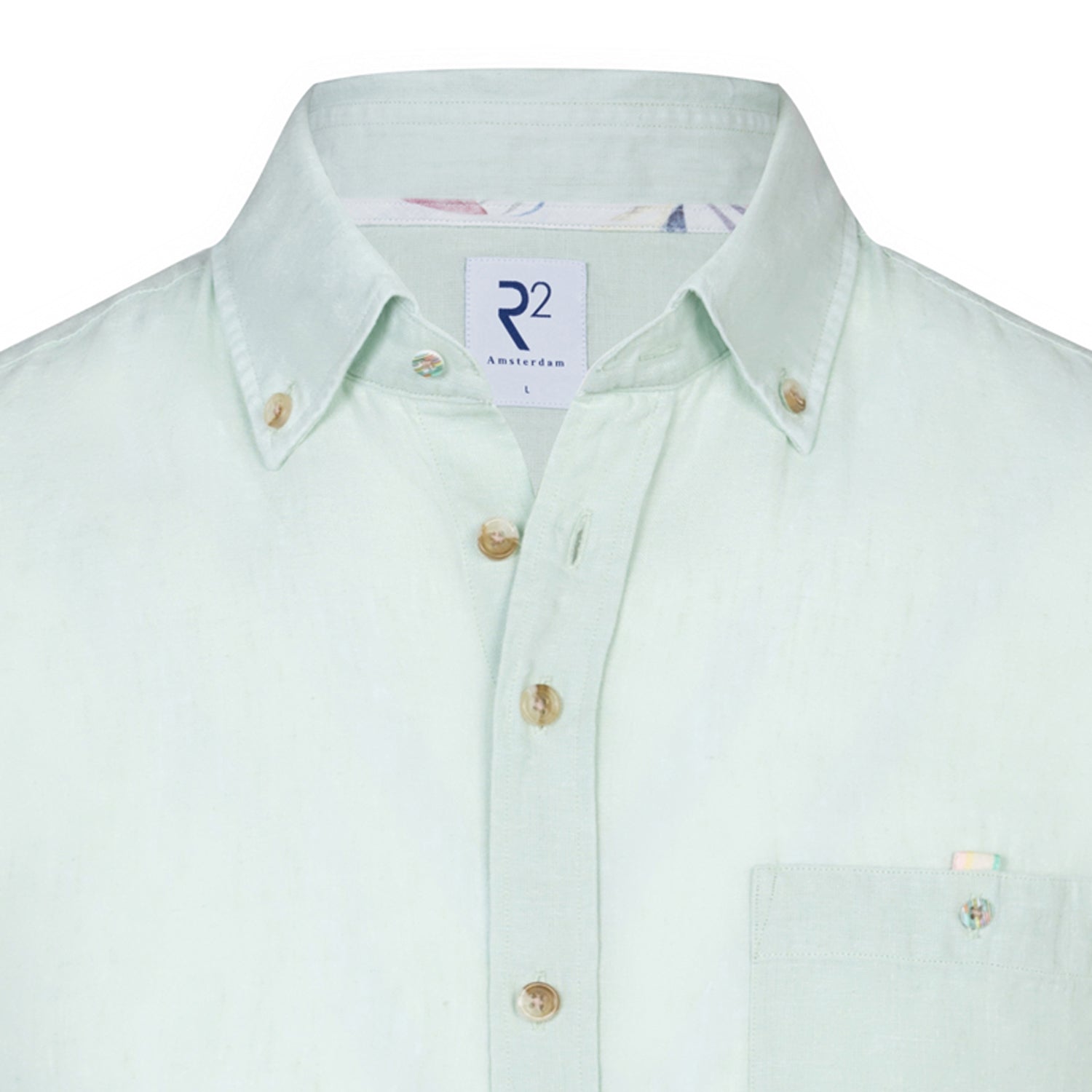 Light Green Linen Mix by R2