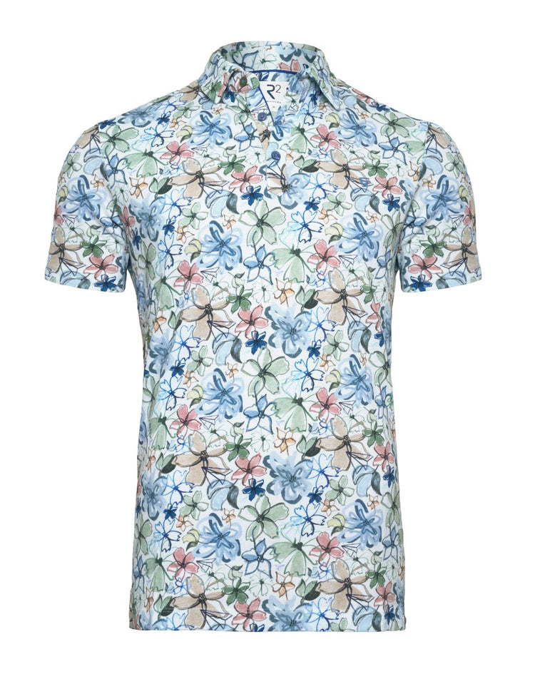 Floral Polo in Multicolours by R2