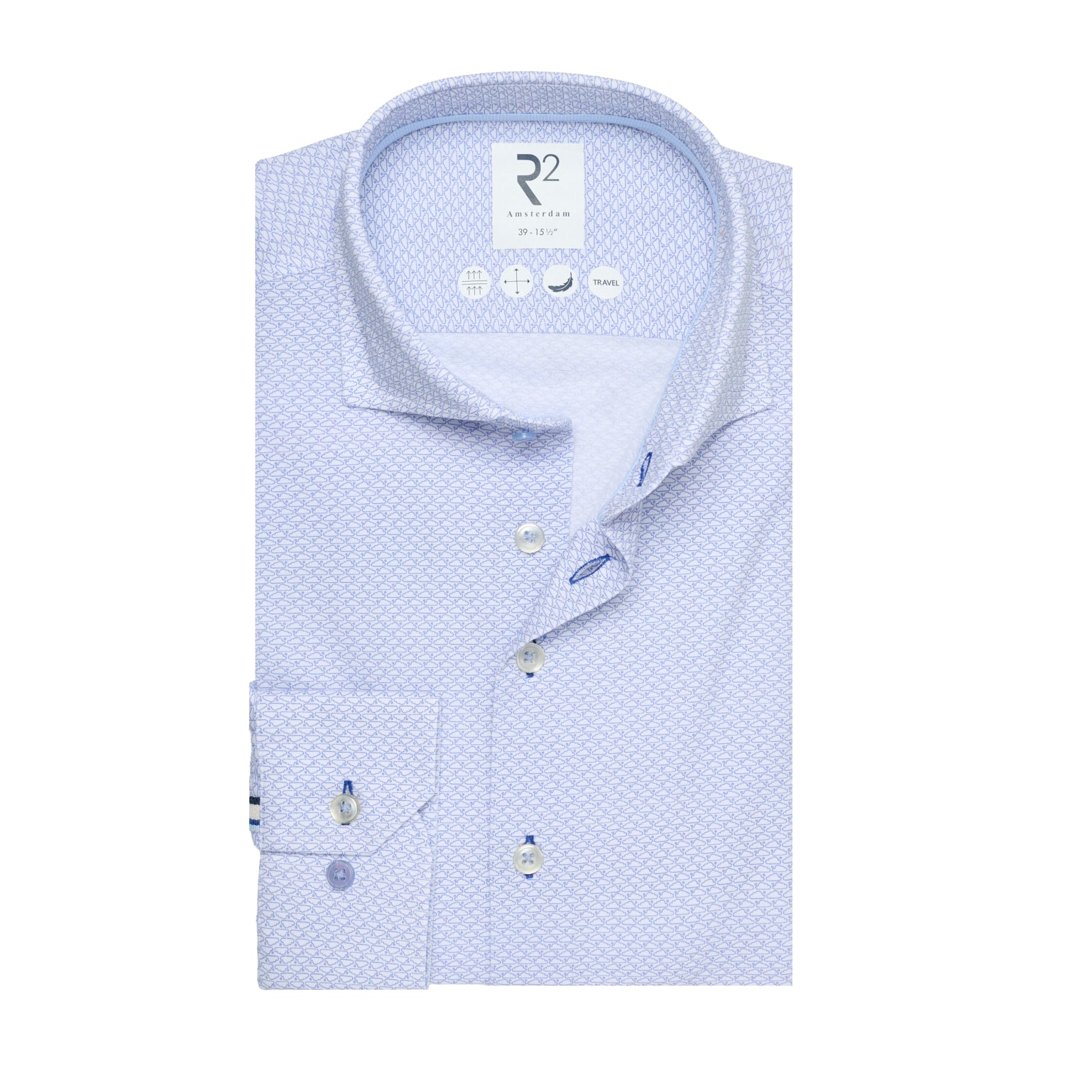 Travel Shirt in Clouds by R2