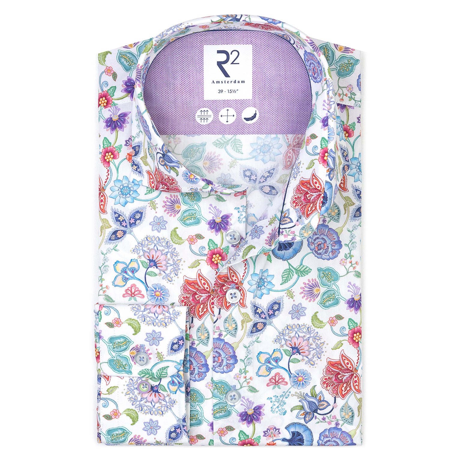 Delicate Multicoloured Floral by R2