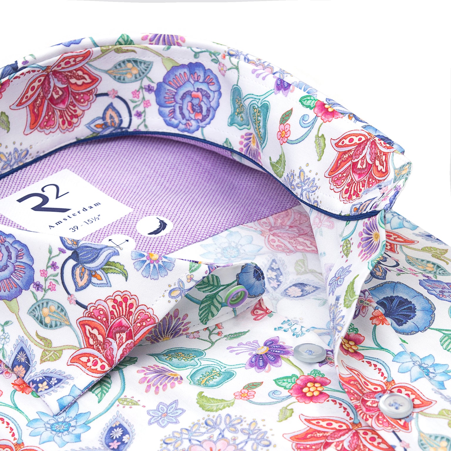 Delicate Multicoloured Floral by R2