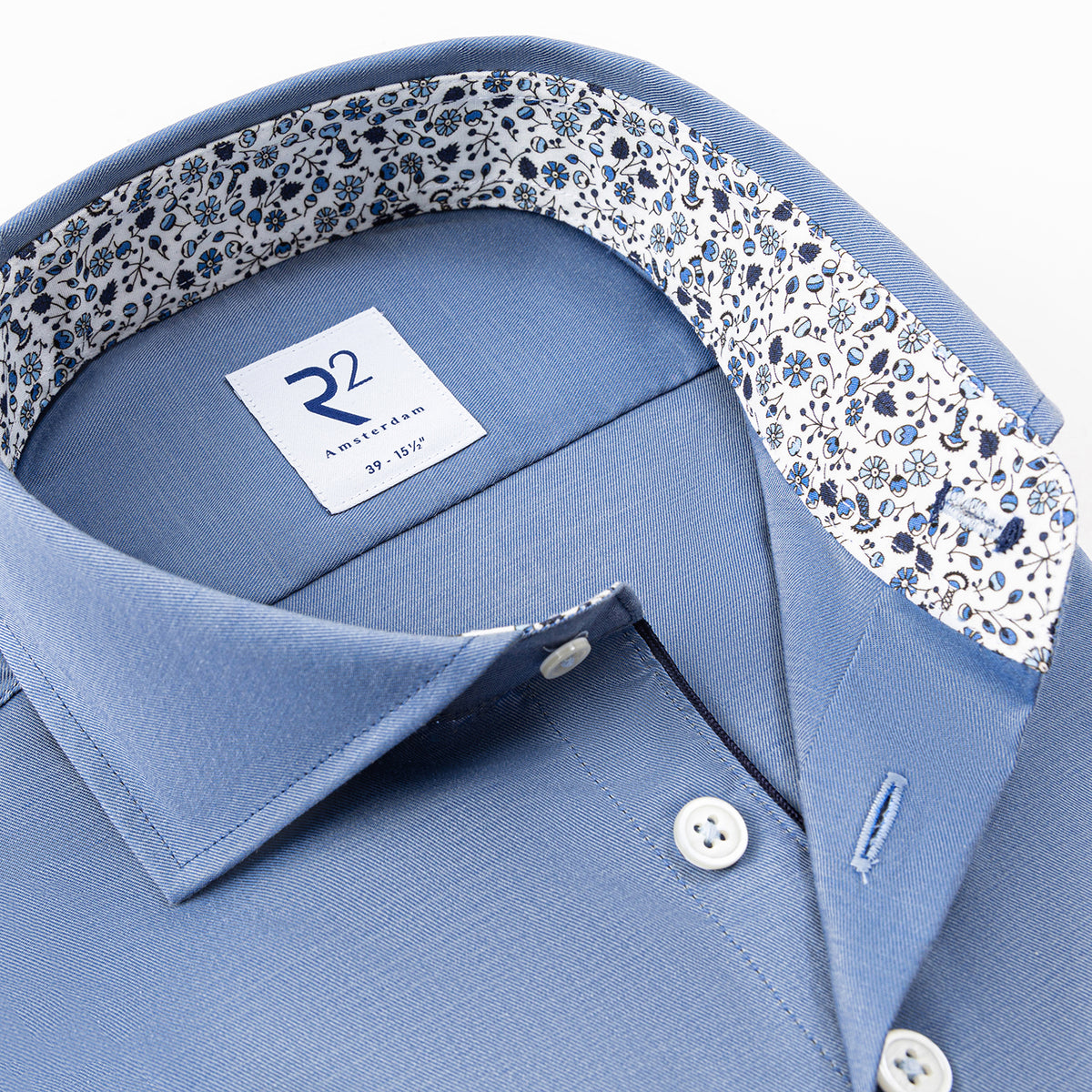 Fine Twill in Vintage Blue by R2