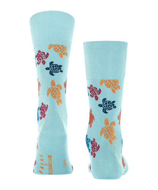 Mint Vilbrequin socks by Falke