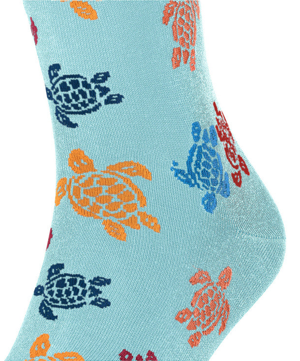 Mint Vilbrequin socks by Falke