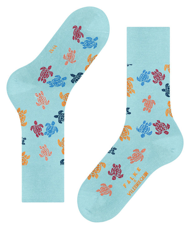 Mint Vilbrequin socks by Falke