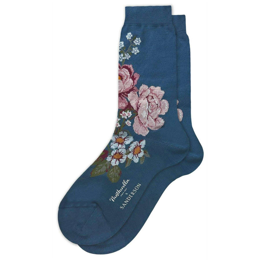 Pantherella X Sanderson in blue