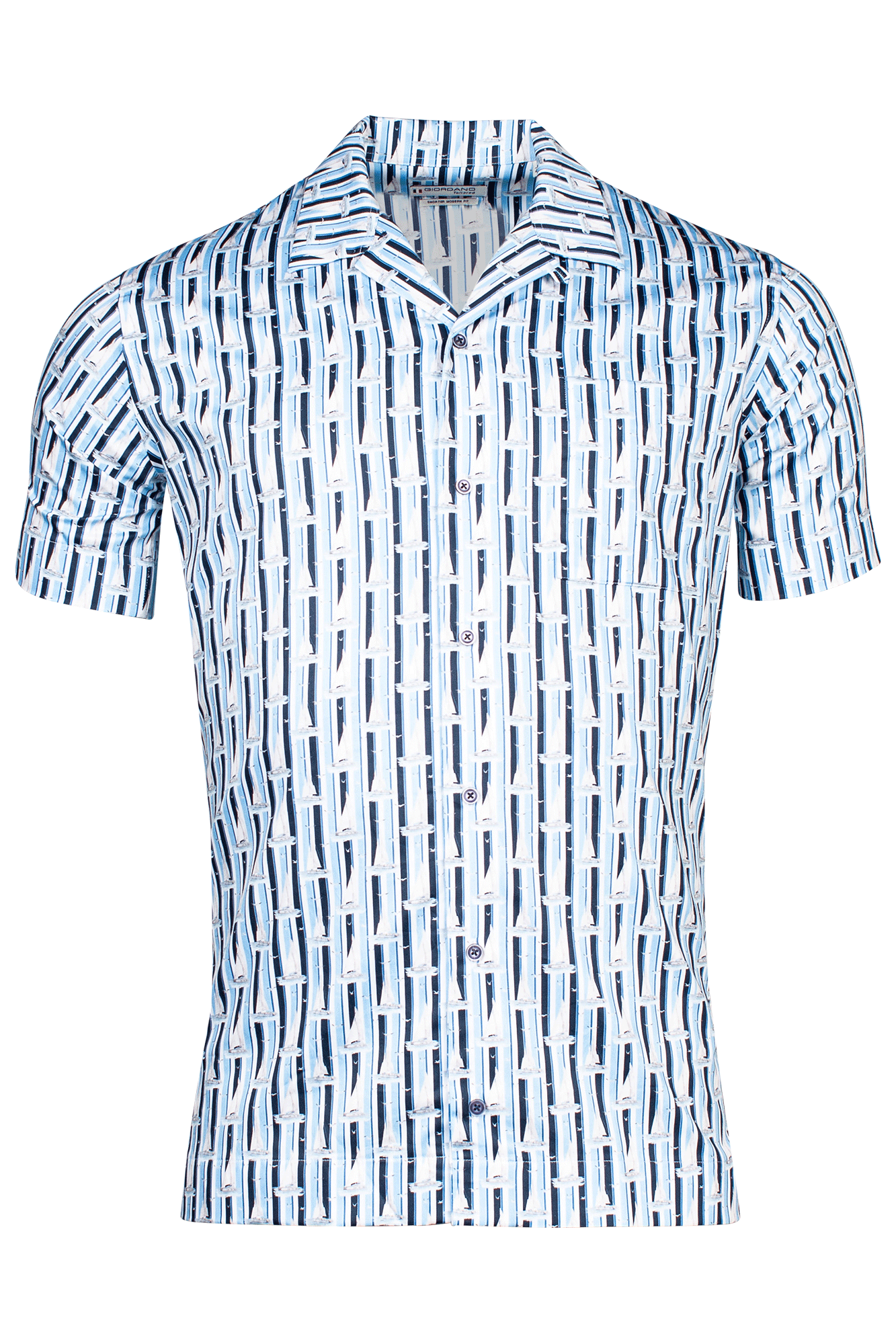 Blue sailor on stripe by Giordano