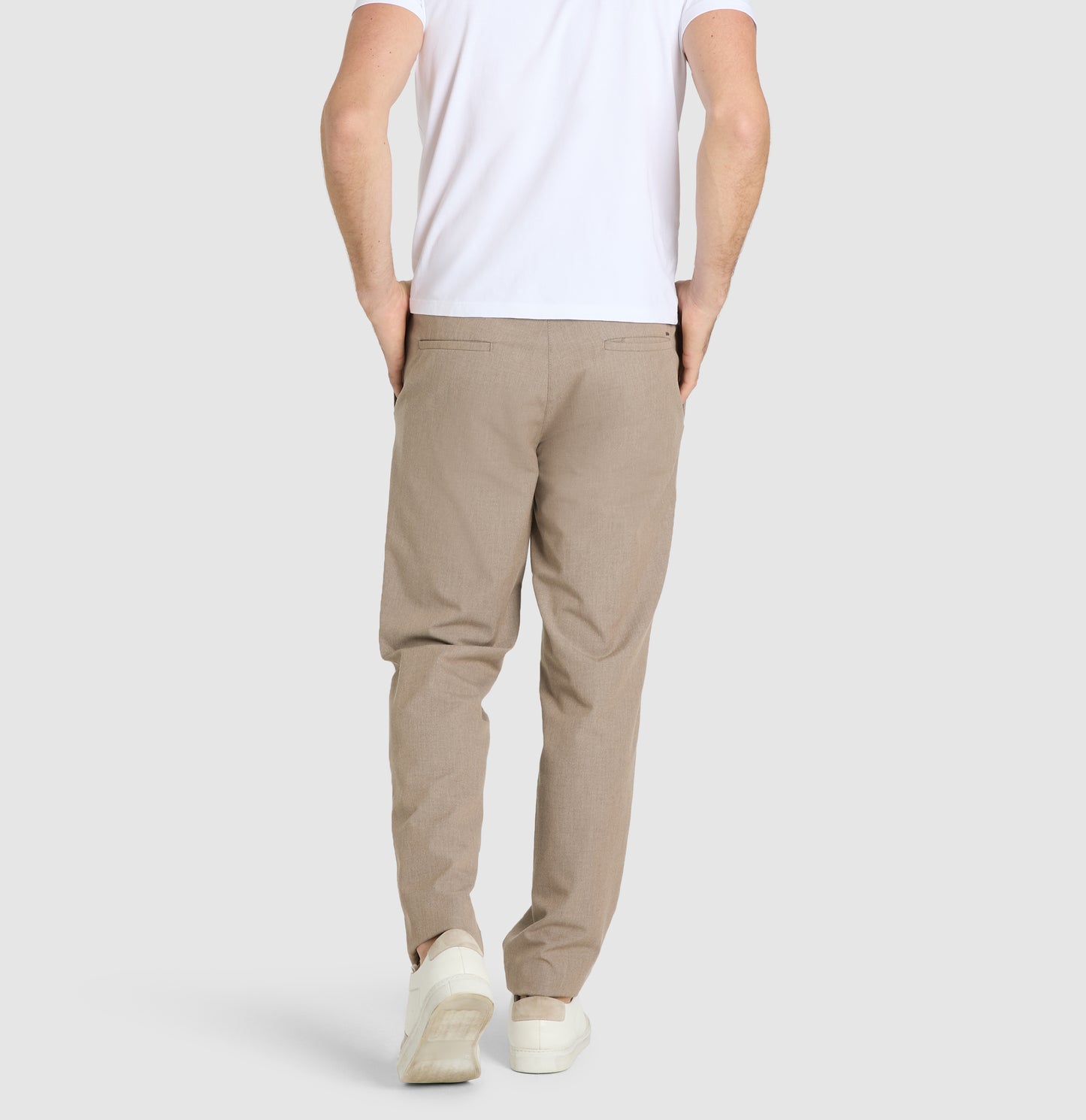 Traveller Pants in Taupe Beige by MAC