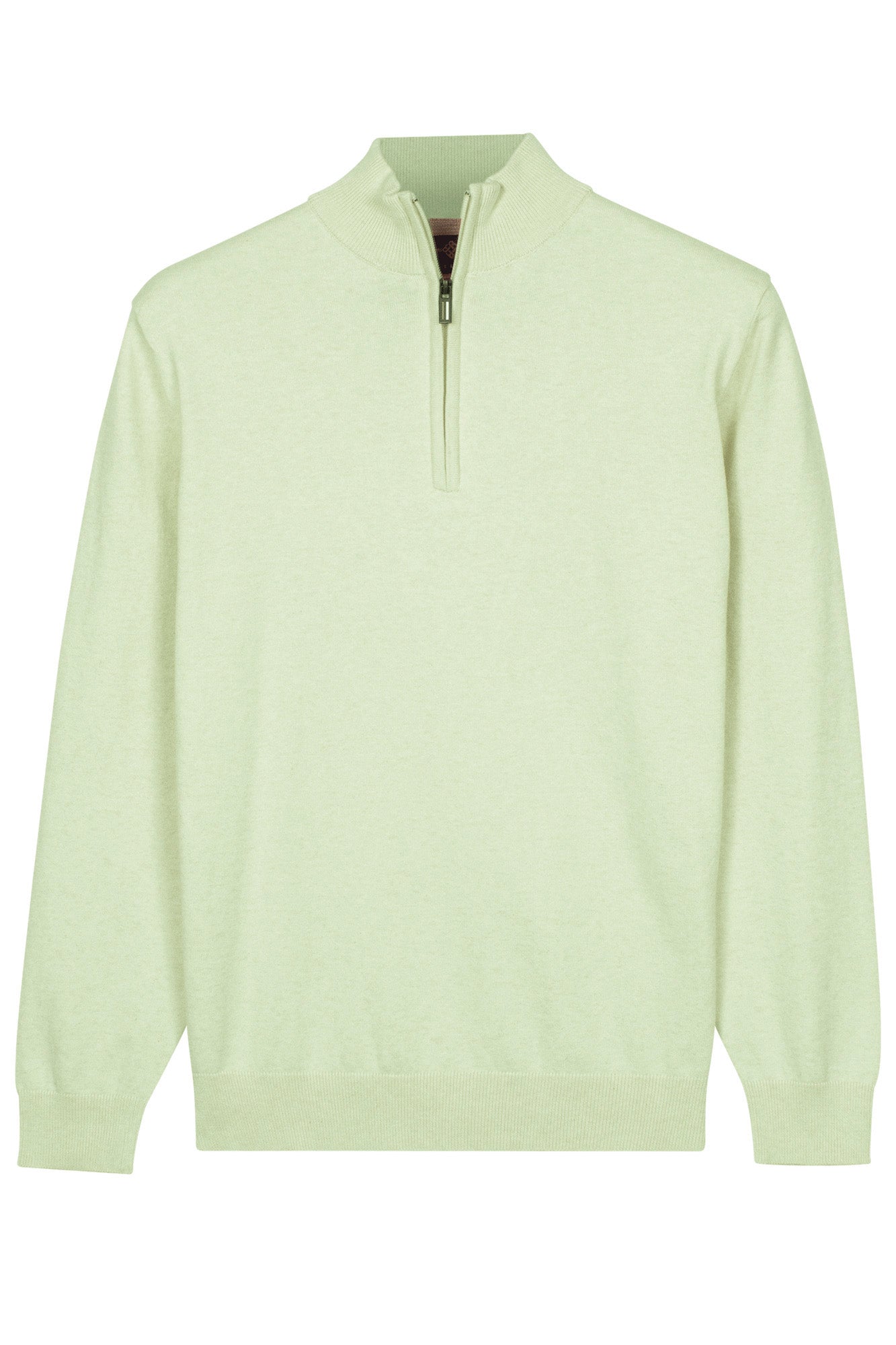 Cotton 1/4 Zip in Mint Ice Cream by Baileys