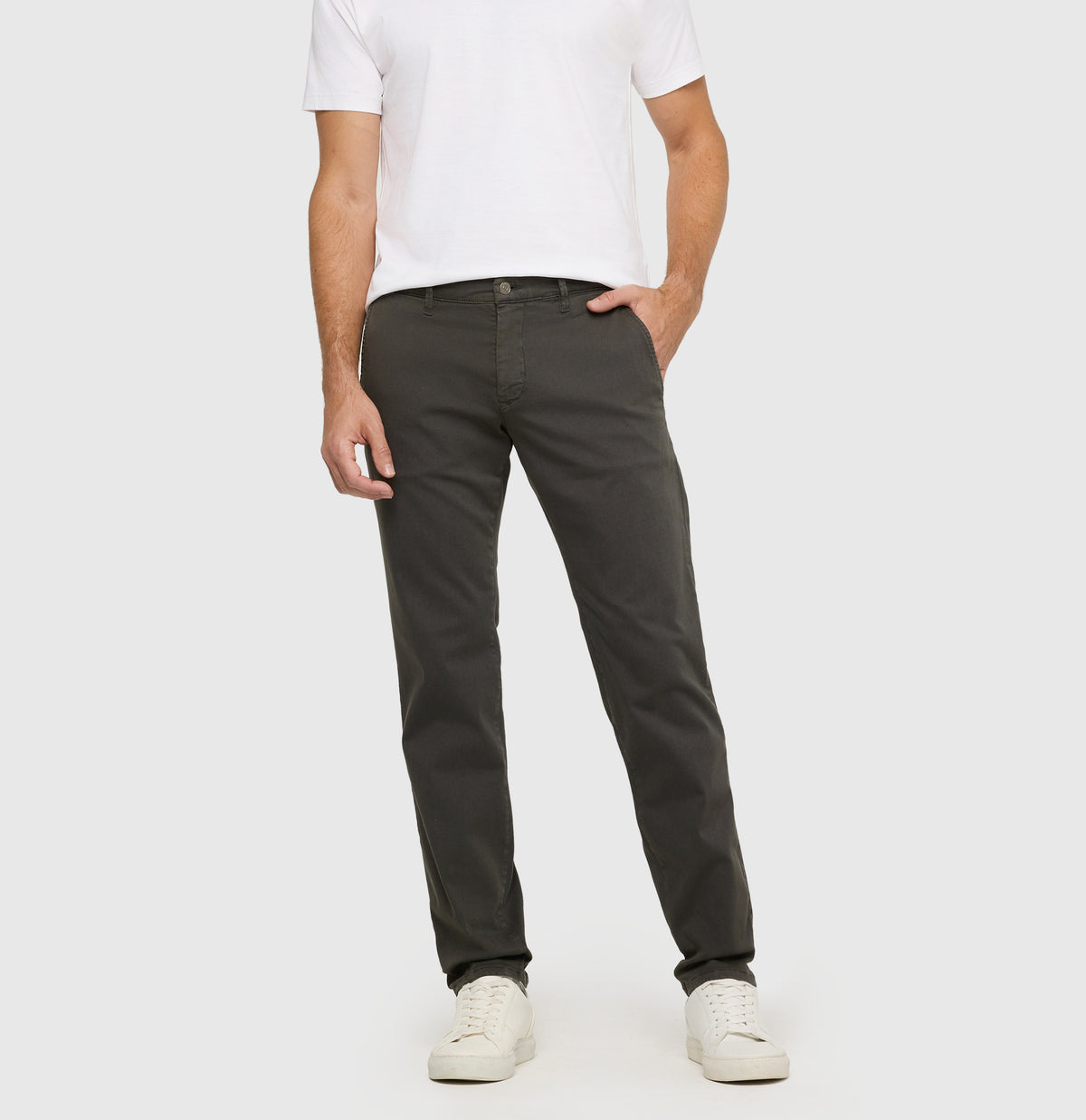 Driver Pants in Dark Shadow Grey by MAC