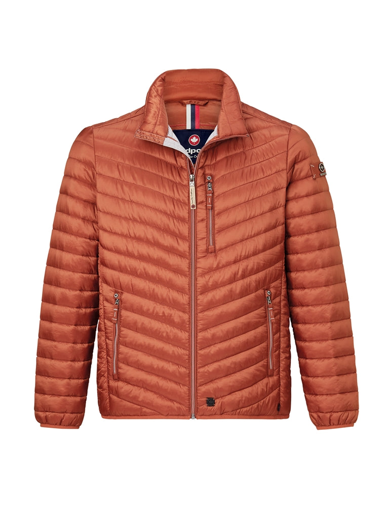 Lightweight jacket in Rust by Redpoint