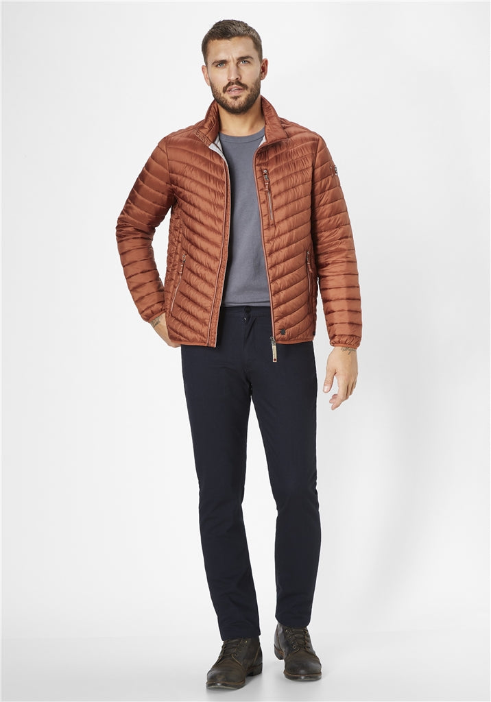 Lightweight jacket in Rust by Redpoint