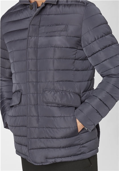 Quilted jacket in navy by S4