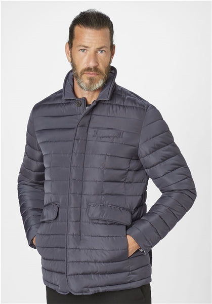 Quilted jacket in navy by S4