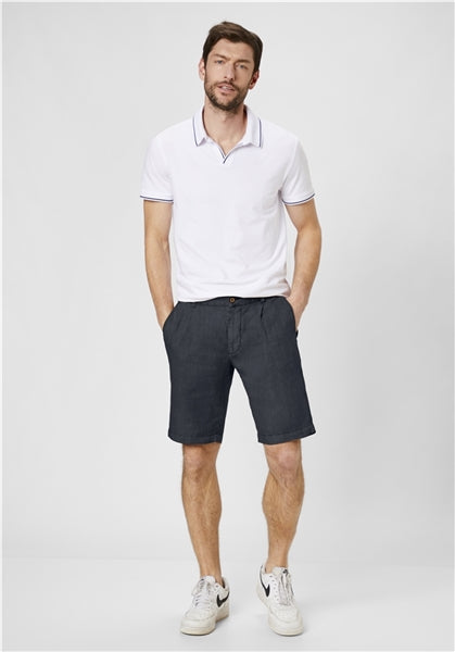 Linen shorts in navy by S4