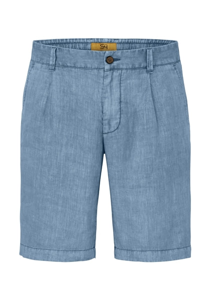 Linen shorts in sky by S4
