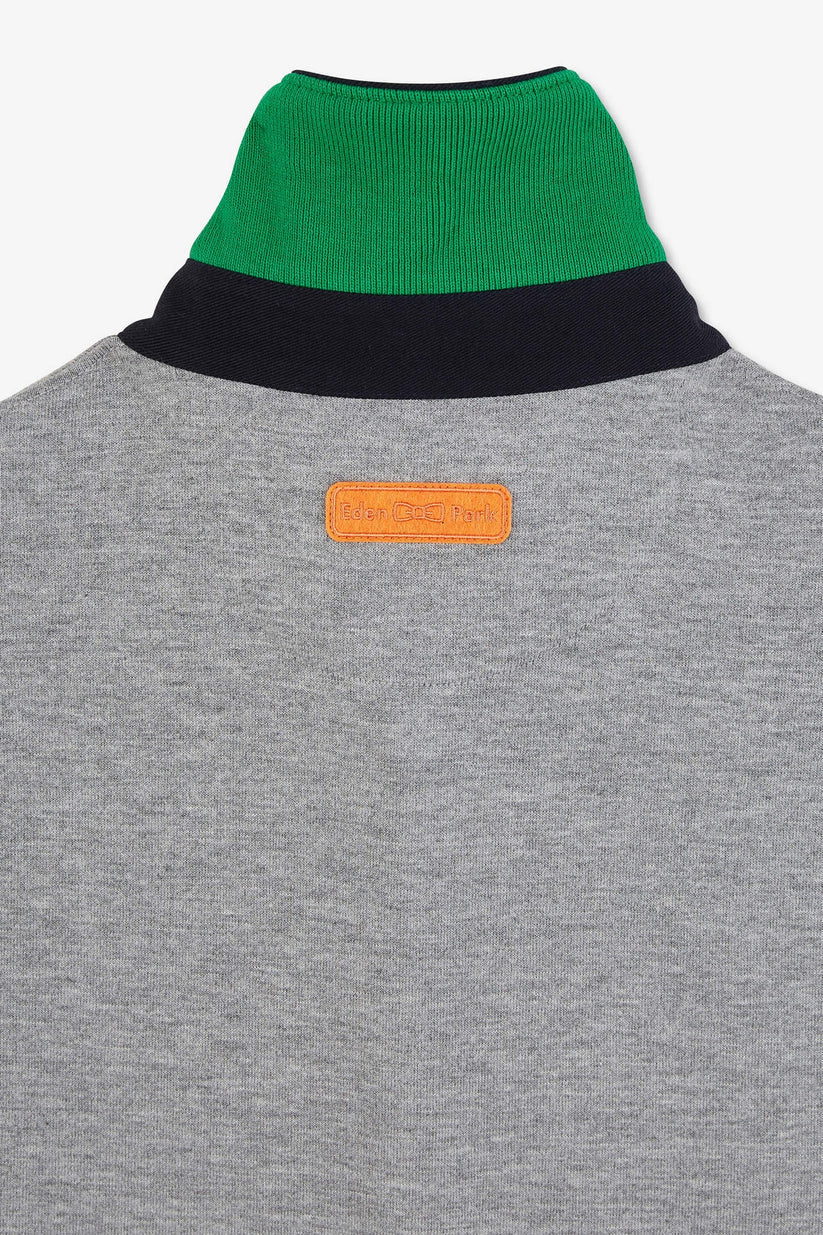 Number 10 polo in grey by Eden Park