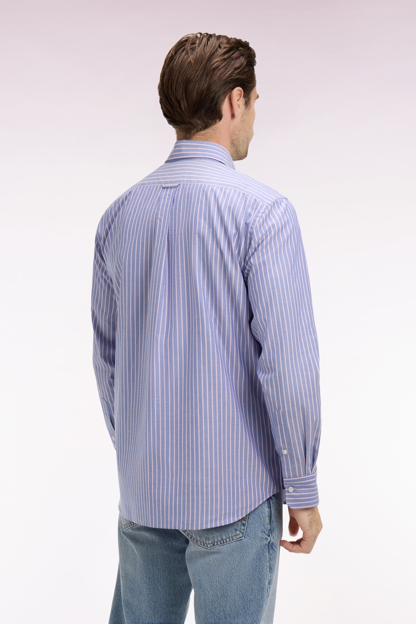 Pinpoint Cotton Stripe by Eden Park