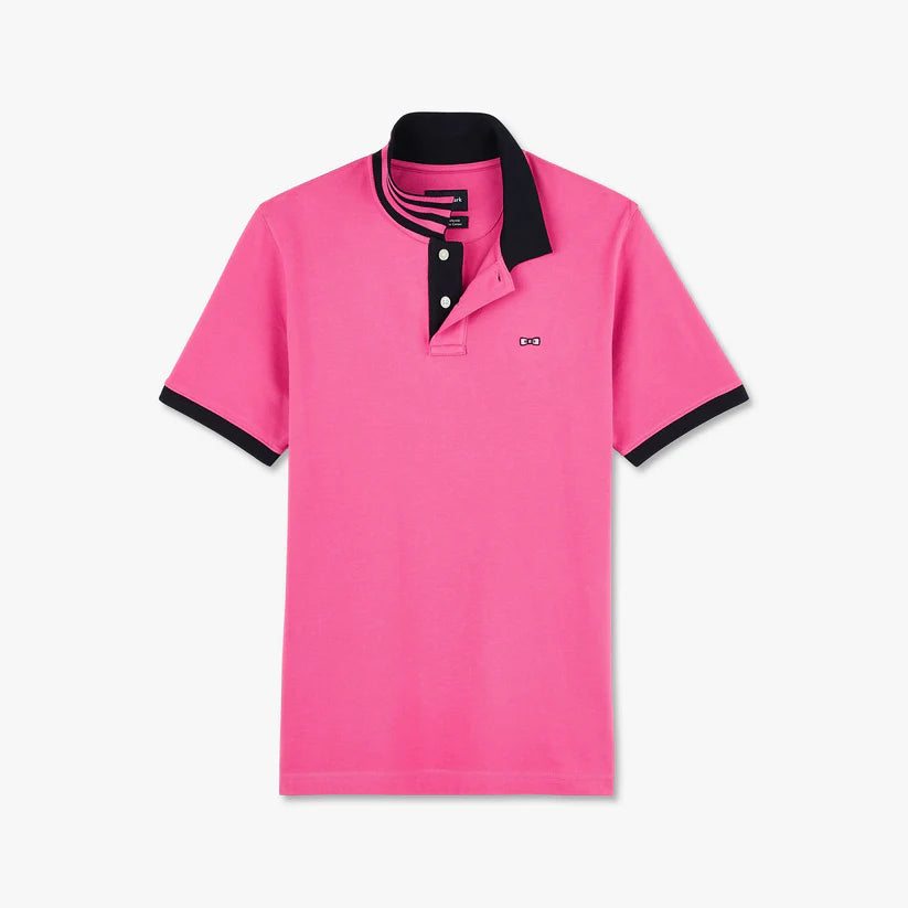 Bright pink polo by Eden Park