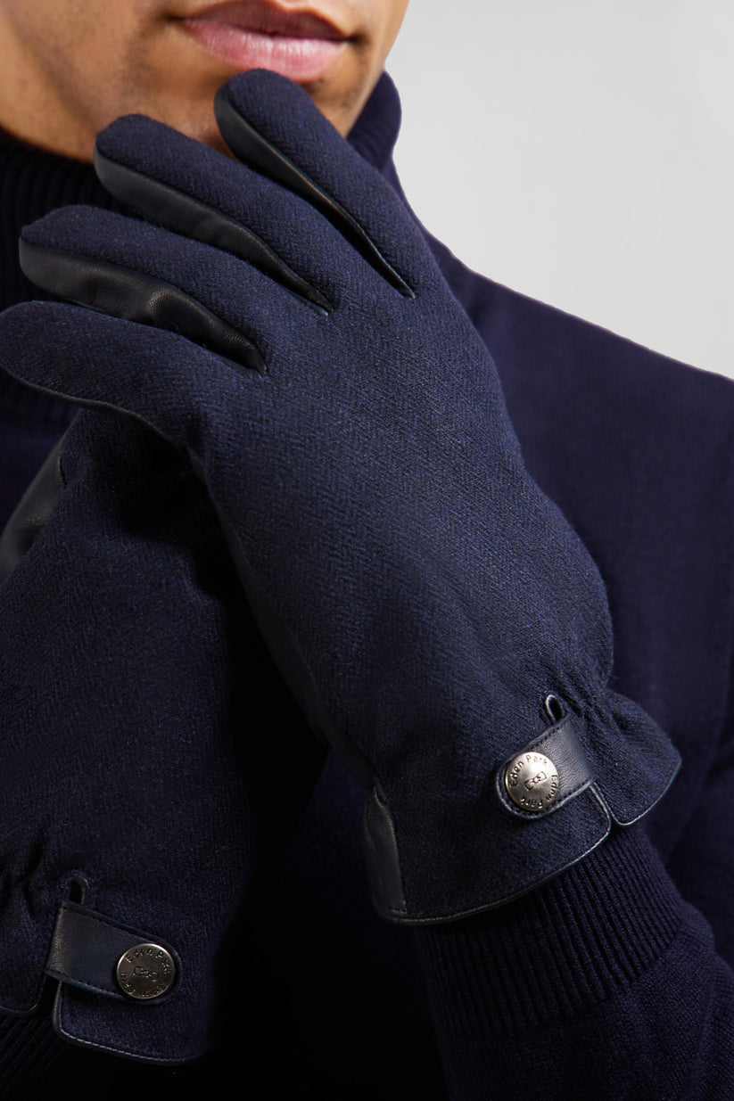 Navy gloves by Eden Park