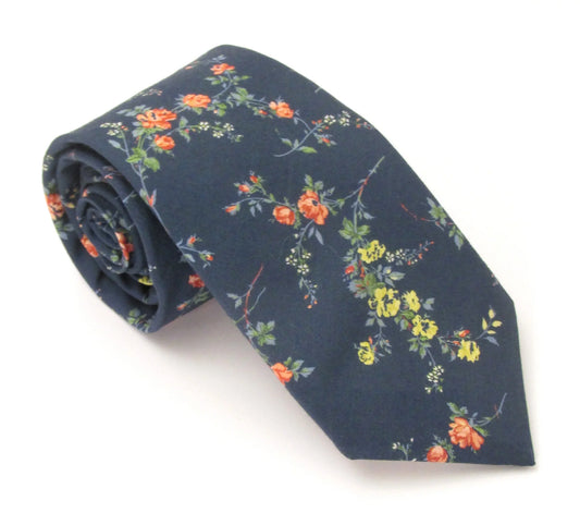 Elizabeth in teal Liberty fabric tie by Van Buck