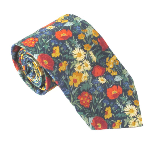 Florence May Liberty fabric tie by Van Buck