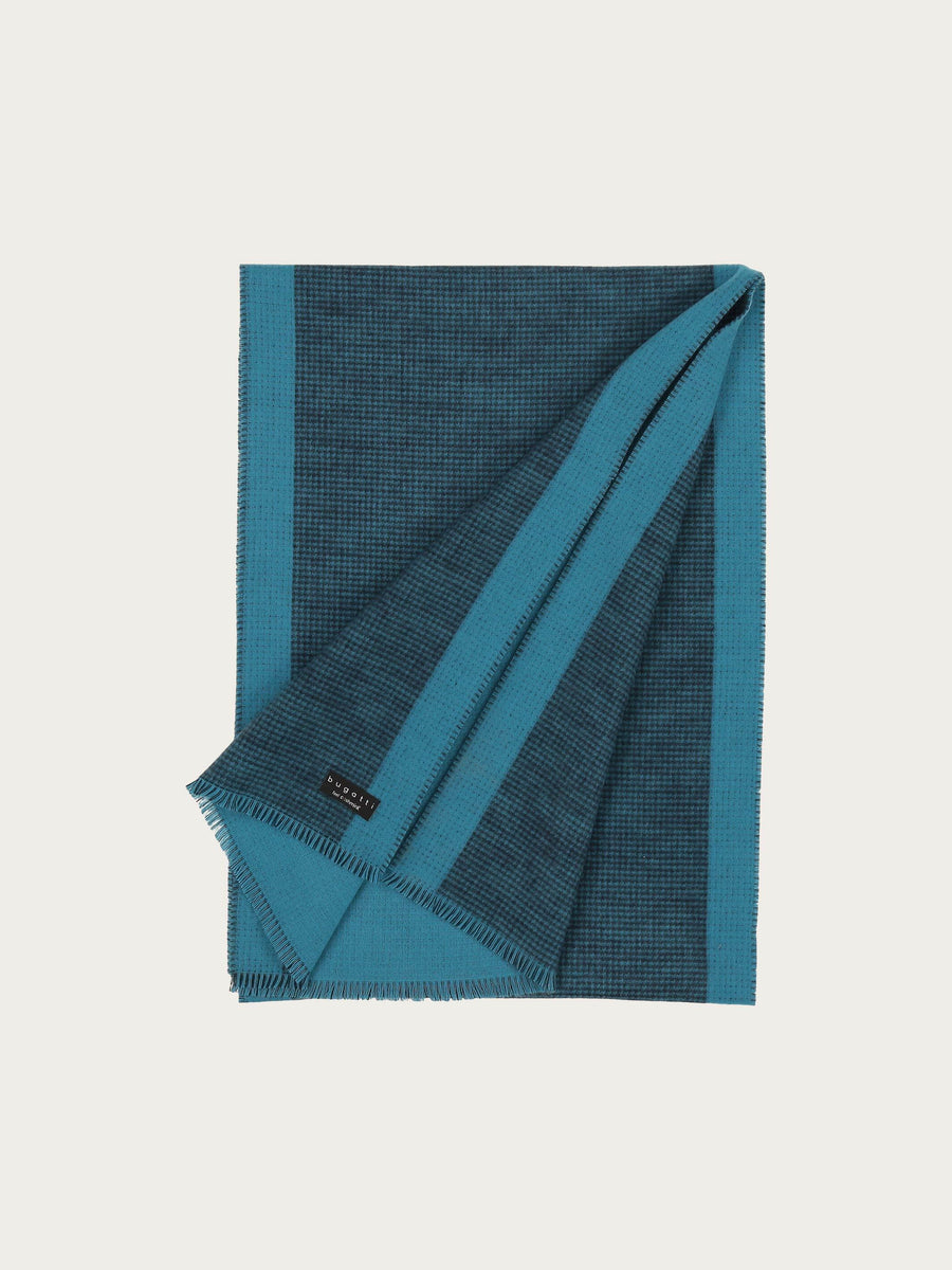Turquoise cashmink scarf by Bugatti