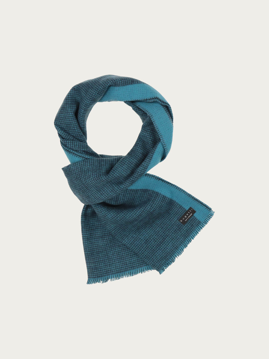 Turquoise cashmink scarf by Bugatti