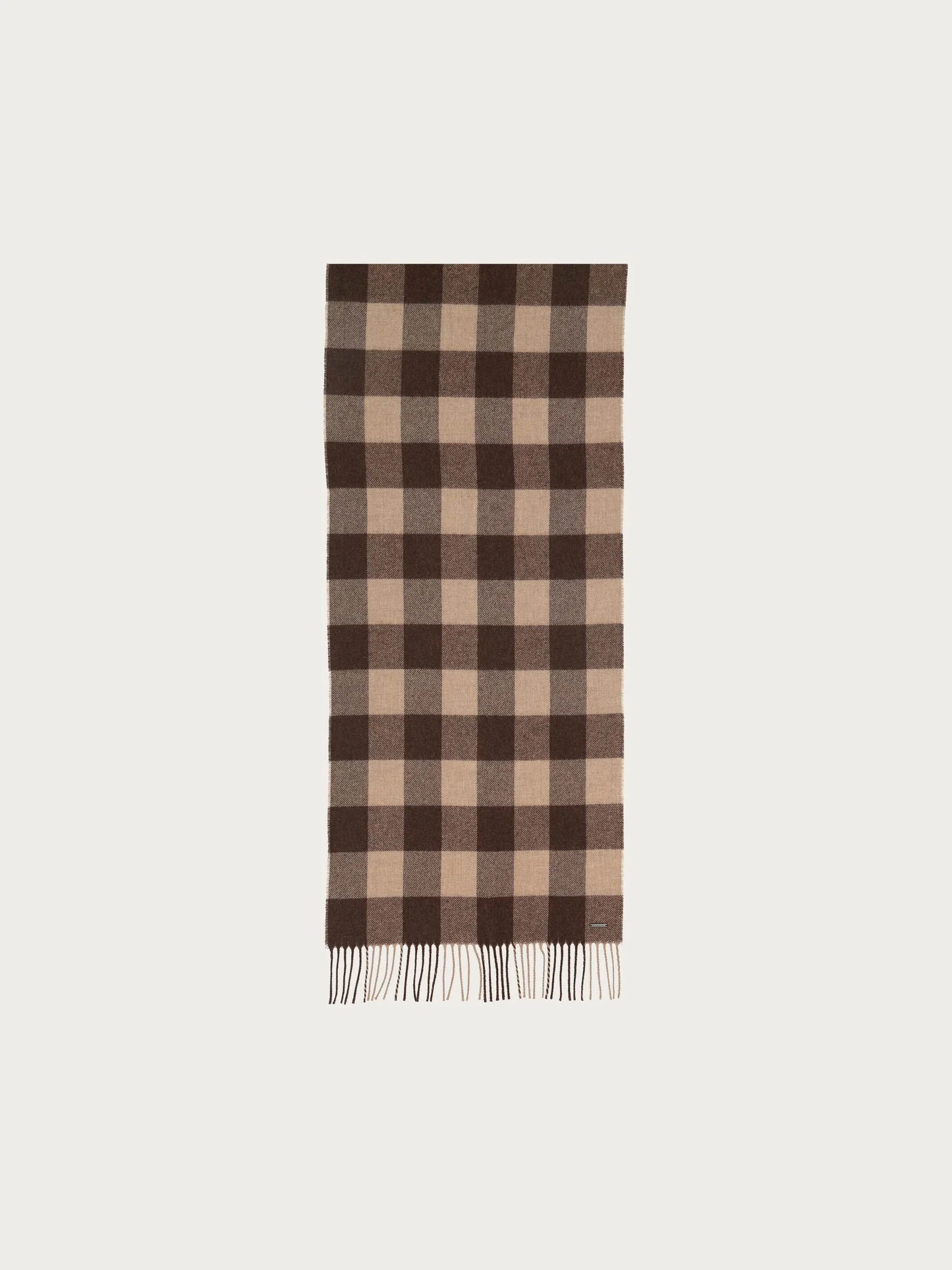 Brown and camel scarf by Bugatti