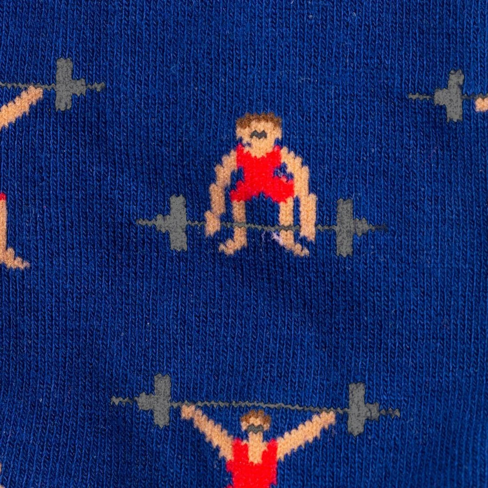 Weight Lifter socks by Swole Panda
