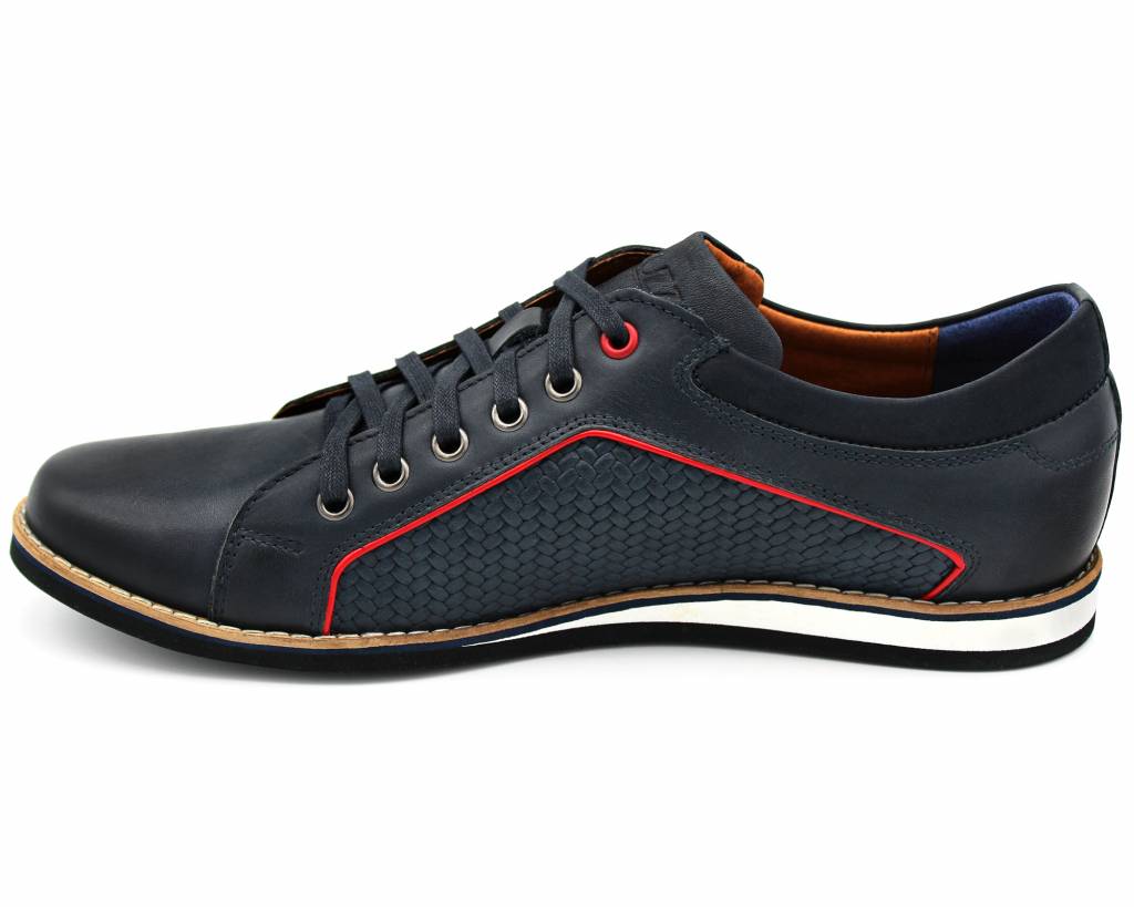 Super lightweight shoe in blue by Lacuzzo