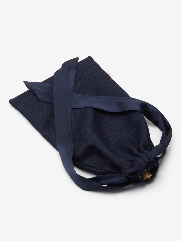 Duke 1 navy sleep mask by Derek Rose