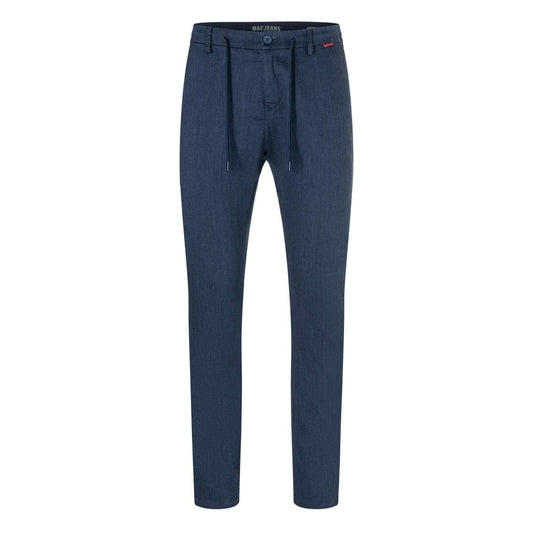 Lennox Linen Blend in Navy by MAC