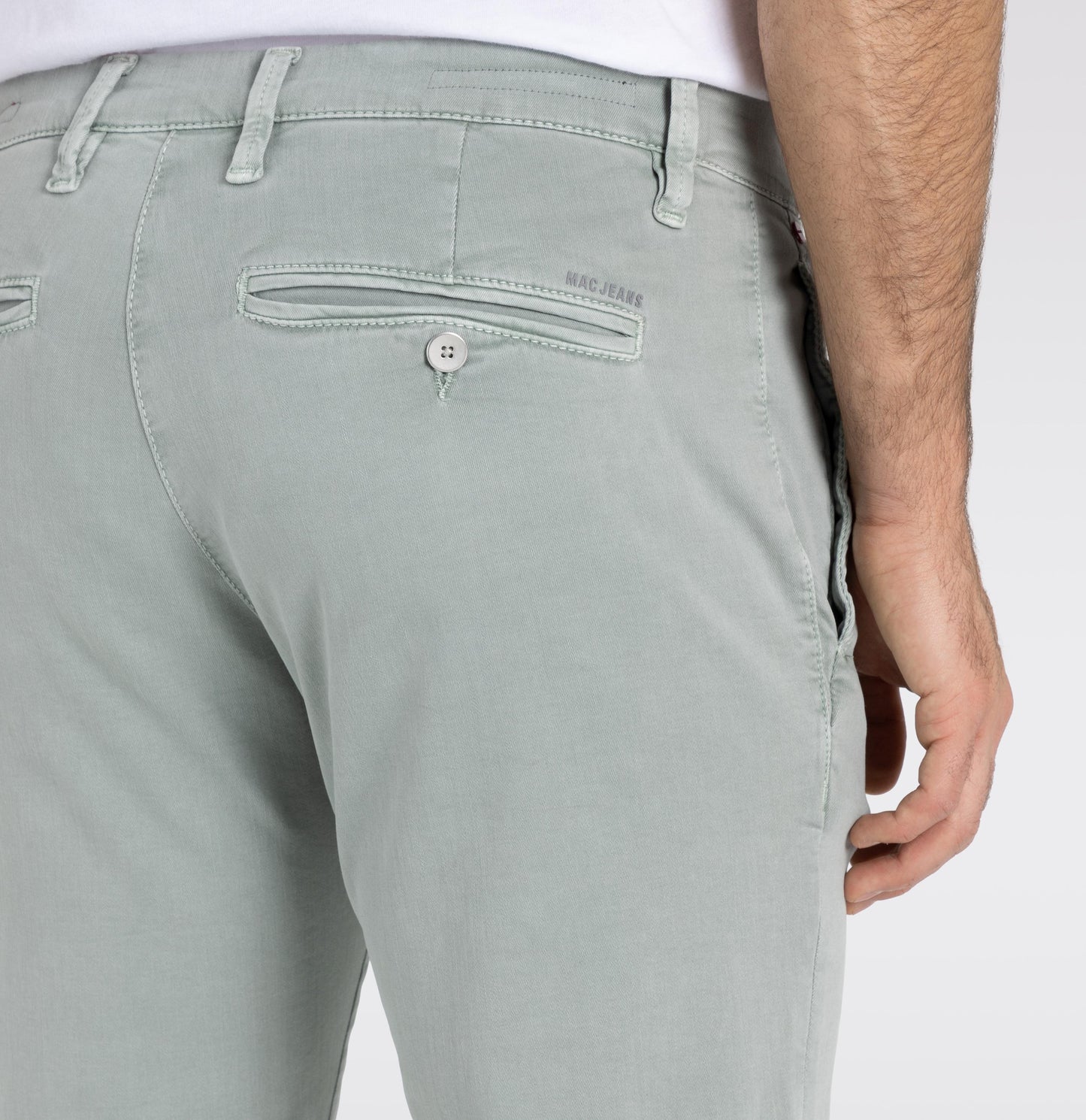 Driving Pants in Sage Sorbet by MAC