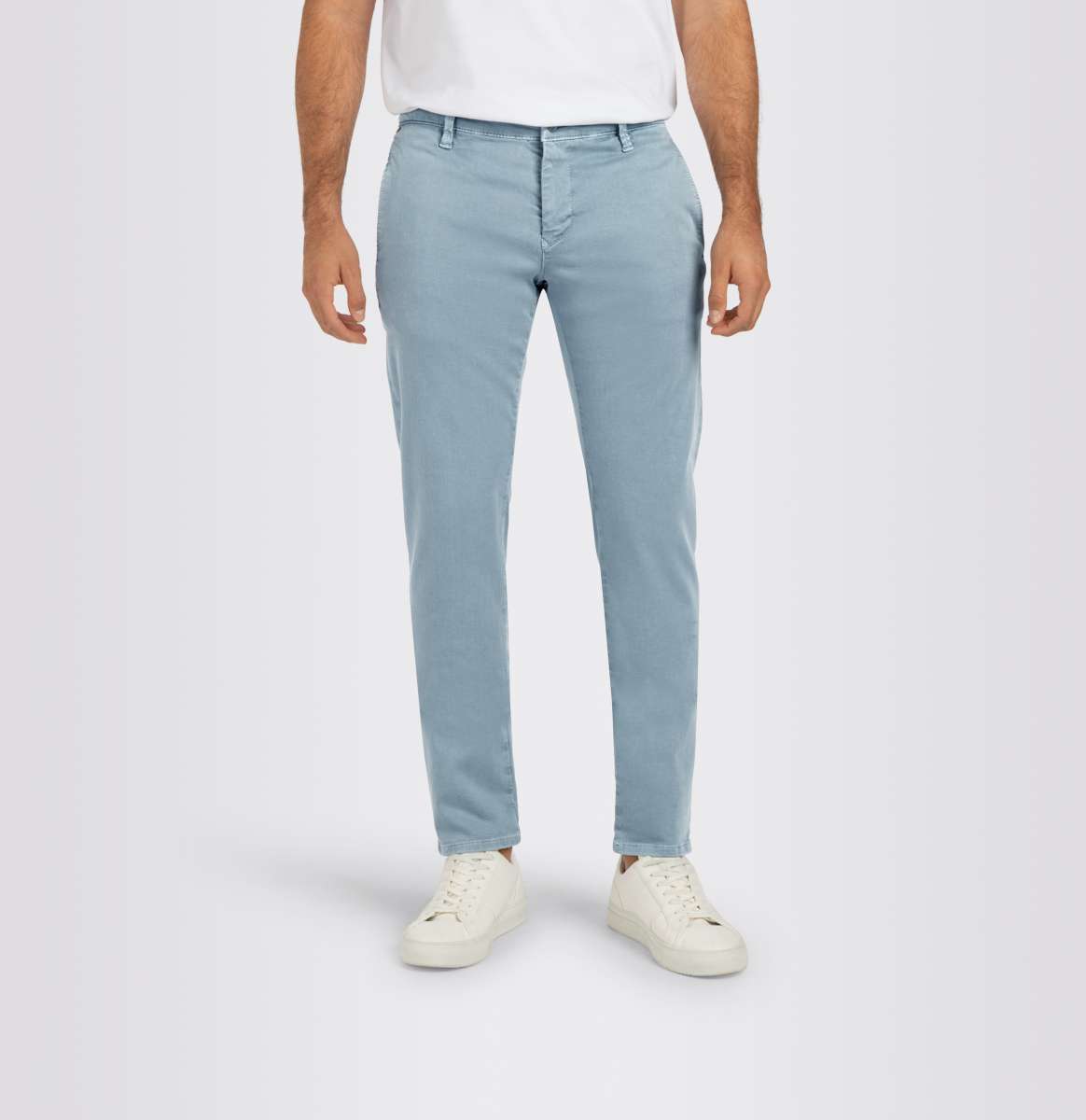 Driver Pants in Steely Blue by MA