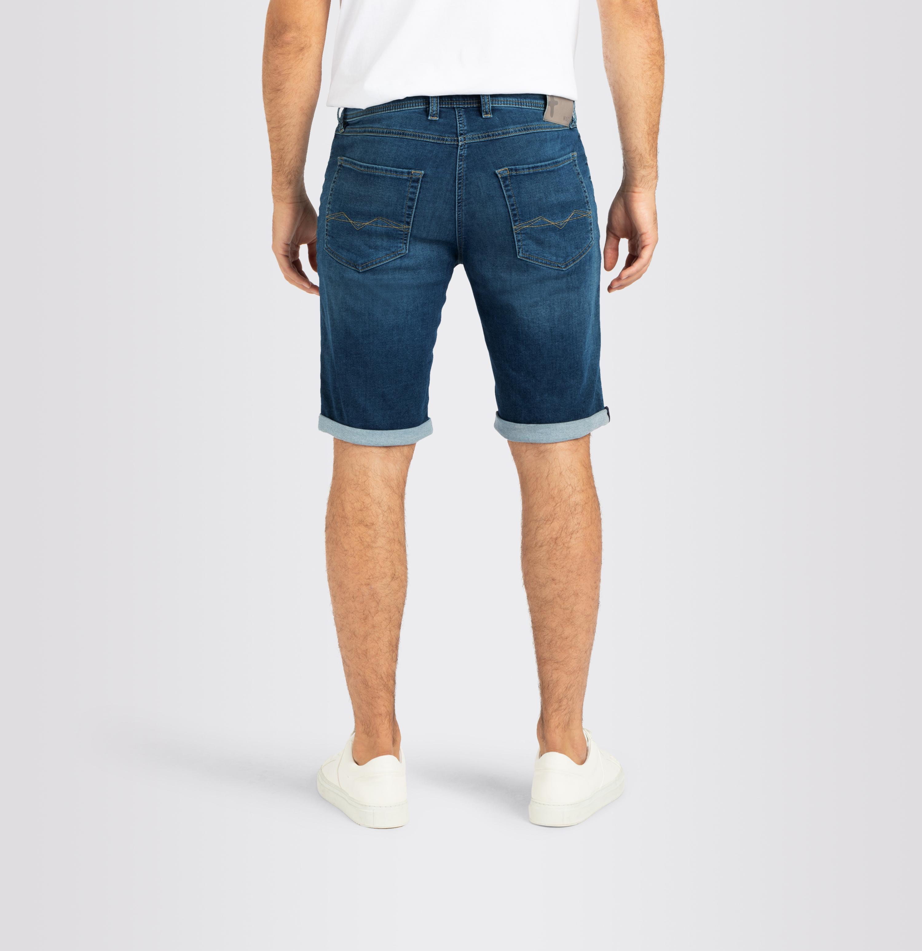 Jog 'n jean bermuda in blue by MAC JEANS