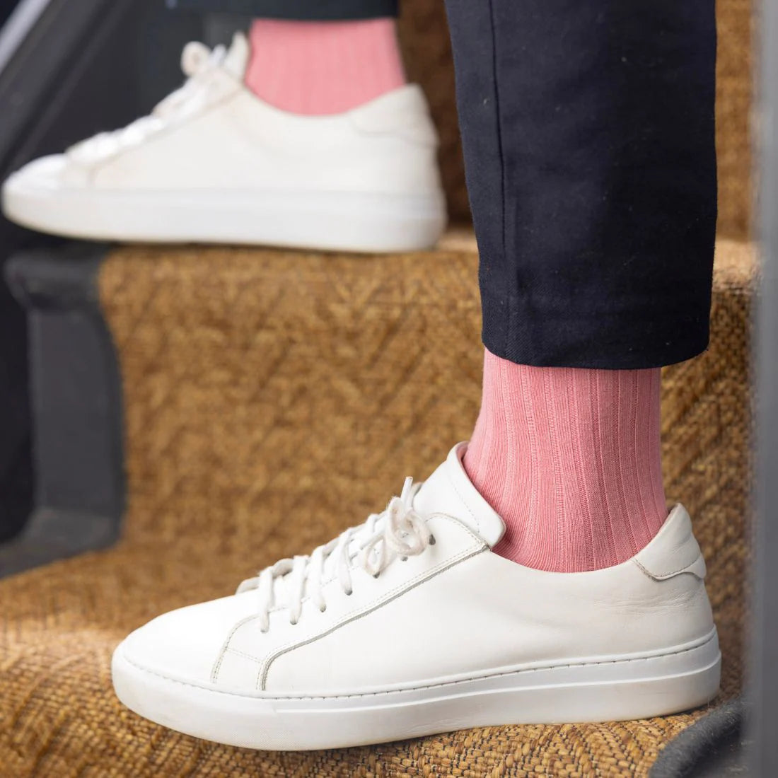 Light pink socks by Swole Panda