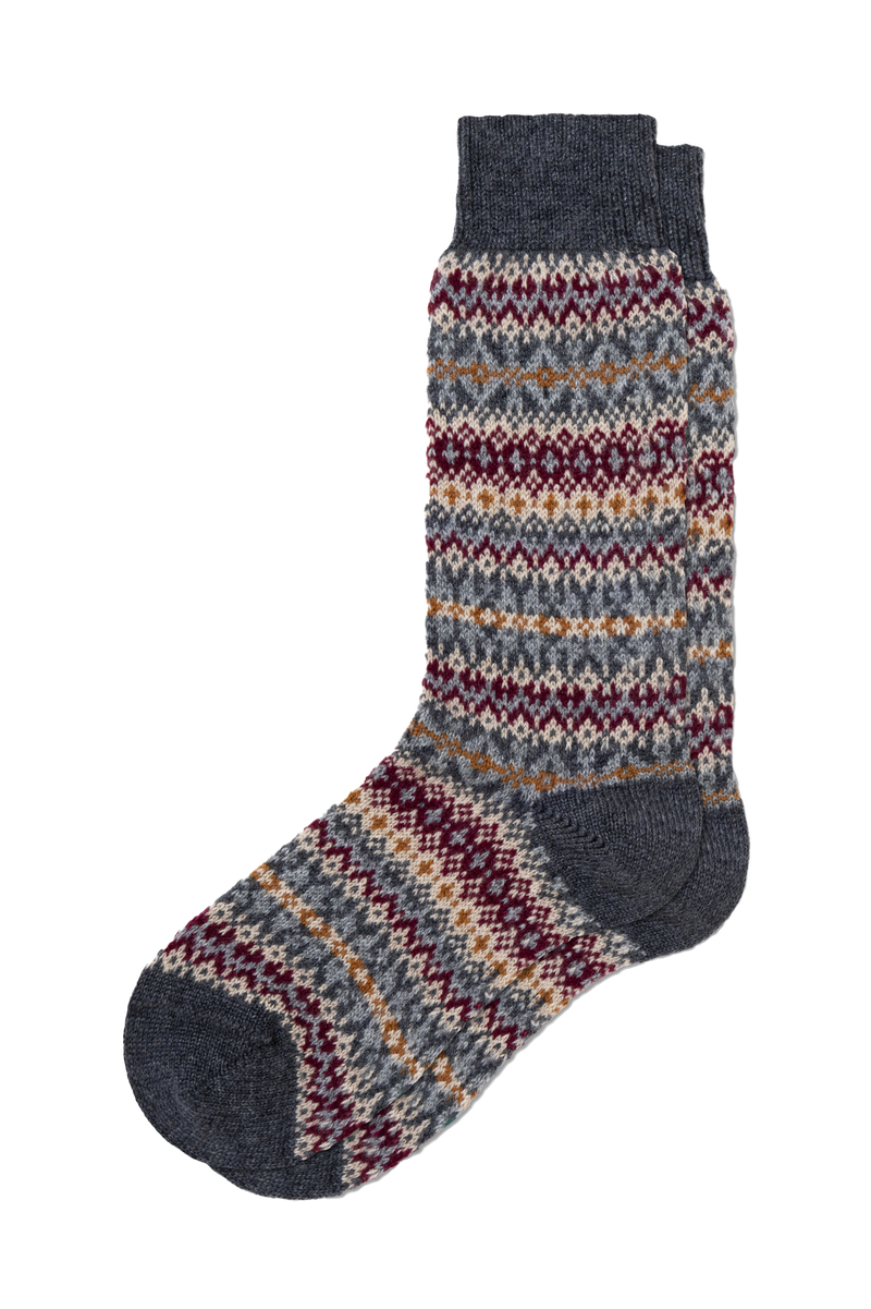 Ambrose in Dark Grey Mix by Pantherella