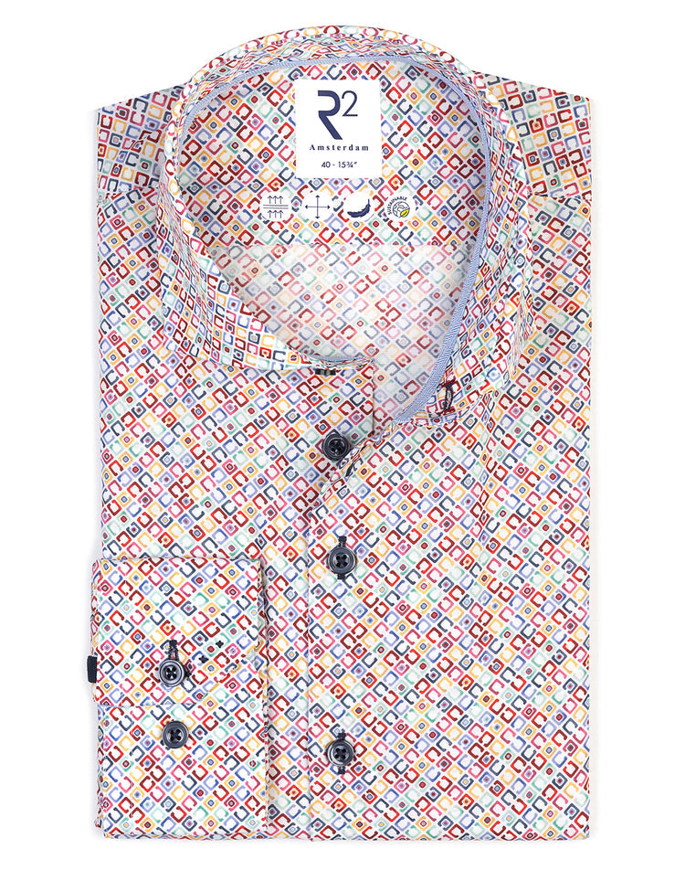 Multicoloured Lyocel shirt by R2