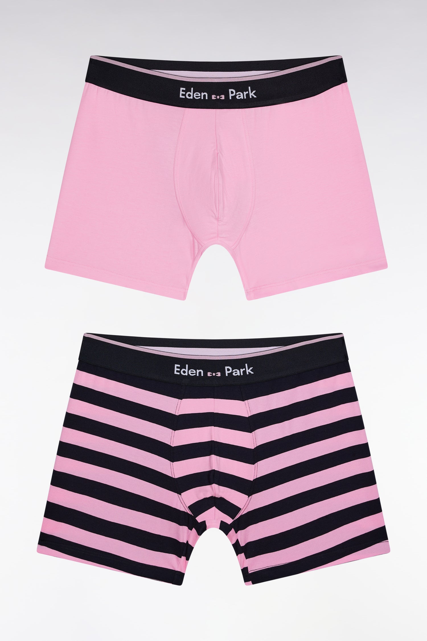 Pink and Navy Boxers by Eden Park