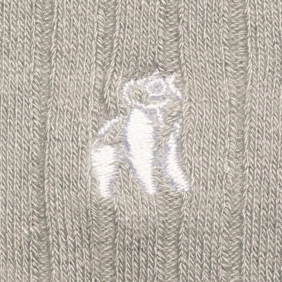 Grey bamboo socks by Swole Panda